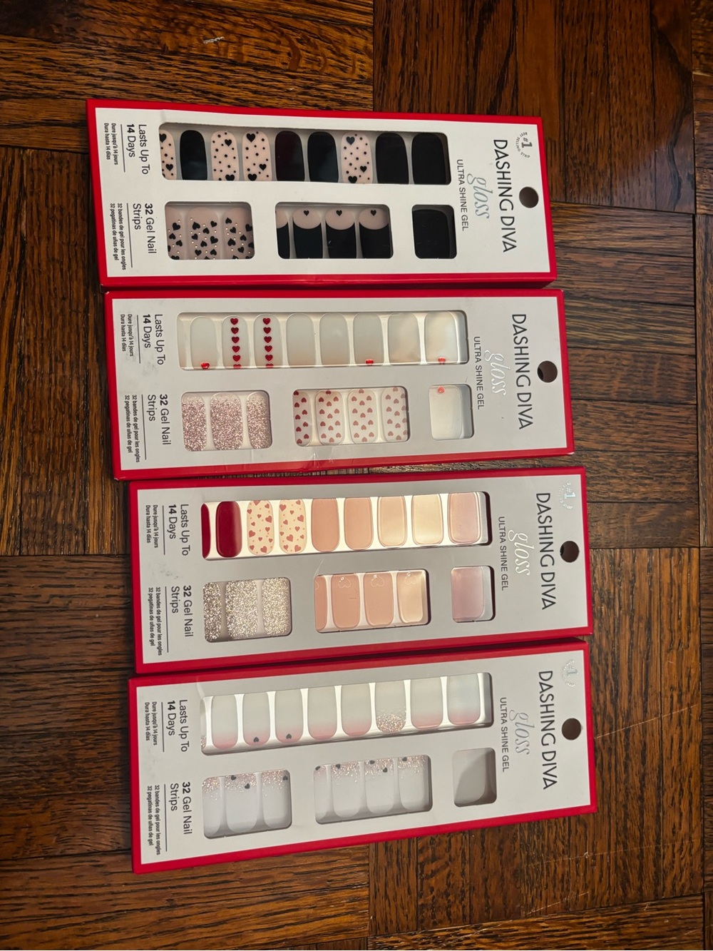 Dashing Diva Press-On Nail Set — Pink & Neutral Mix